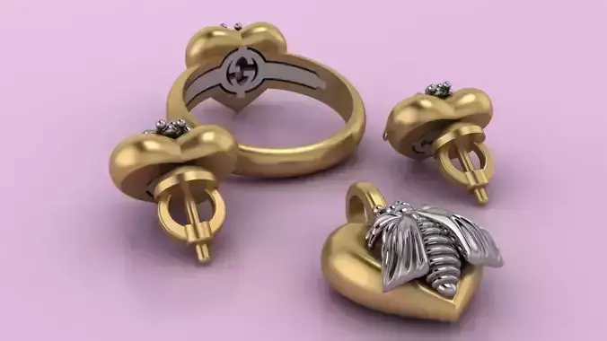 Gucci-ring-earring-pendant