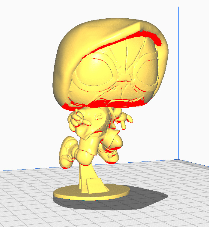 Funko Spiderman Miles Morales  3D print model_1