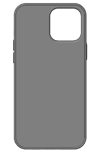 Iphone 13 Back Cover Free 3D print model_7
