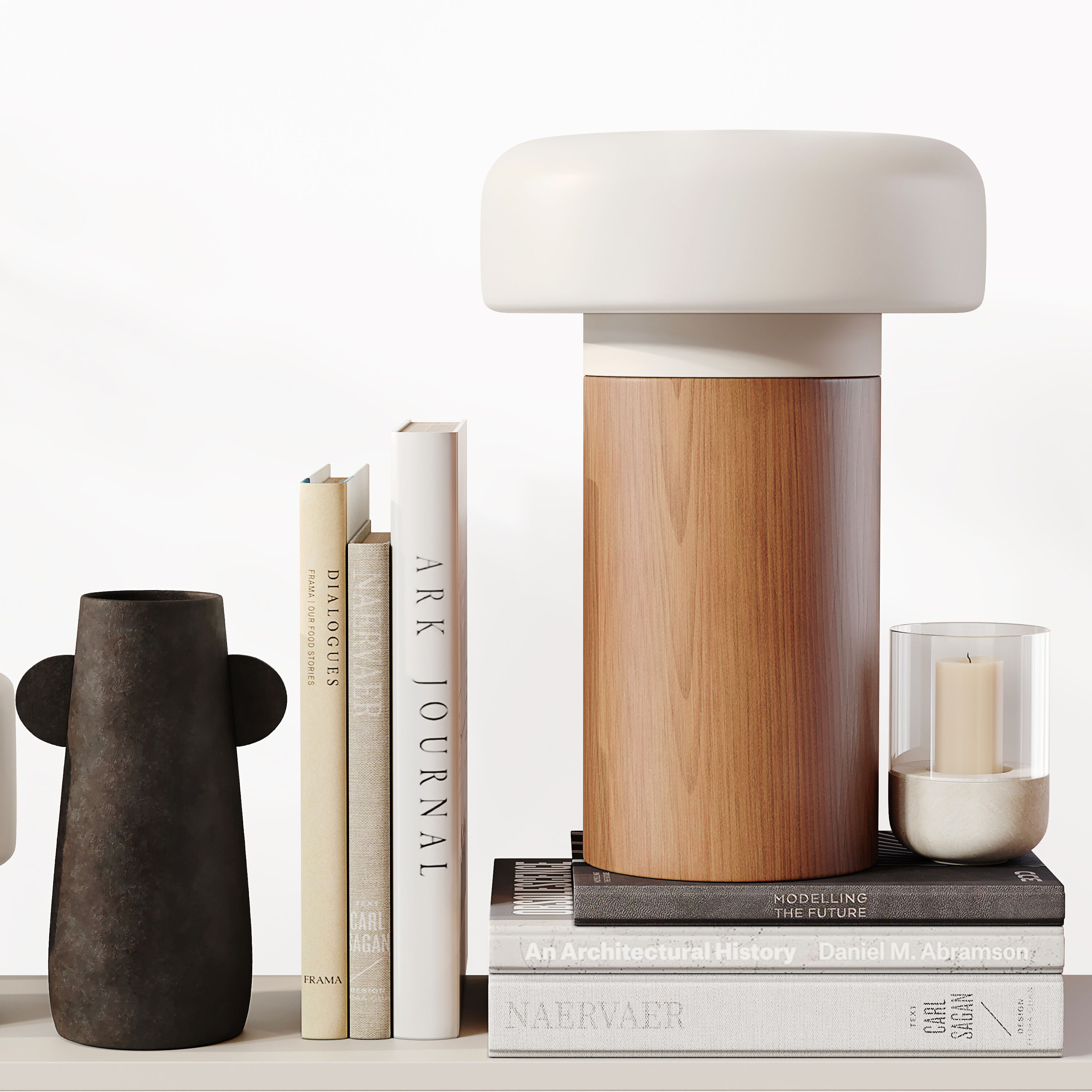 Decorative Set 244 Low-poly 3D model_3