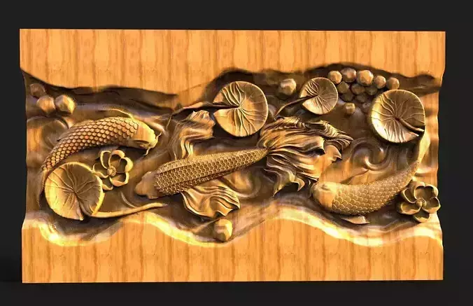 Fish CNC  3D print model