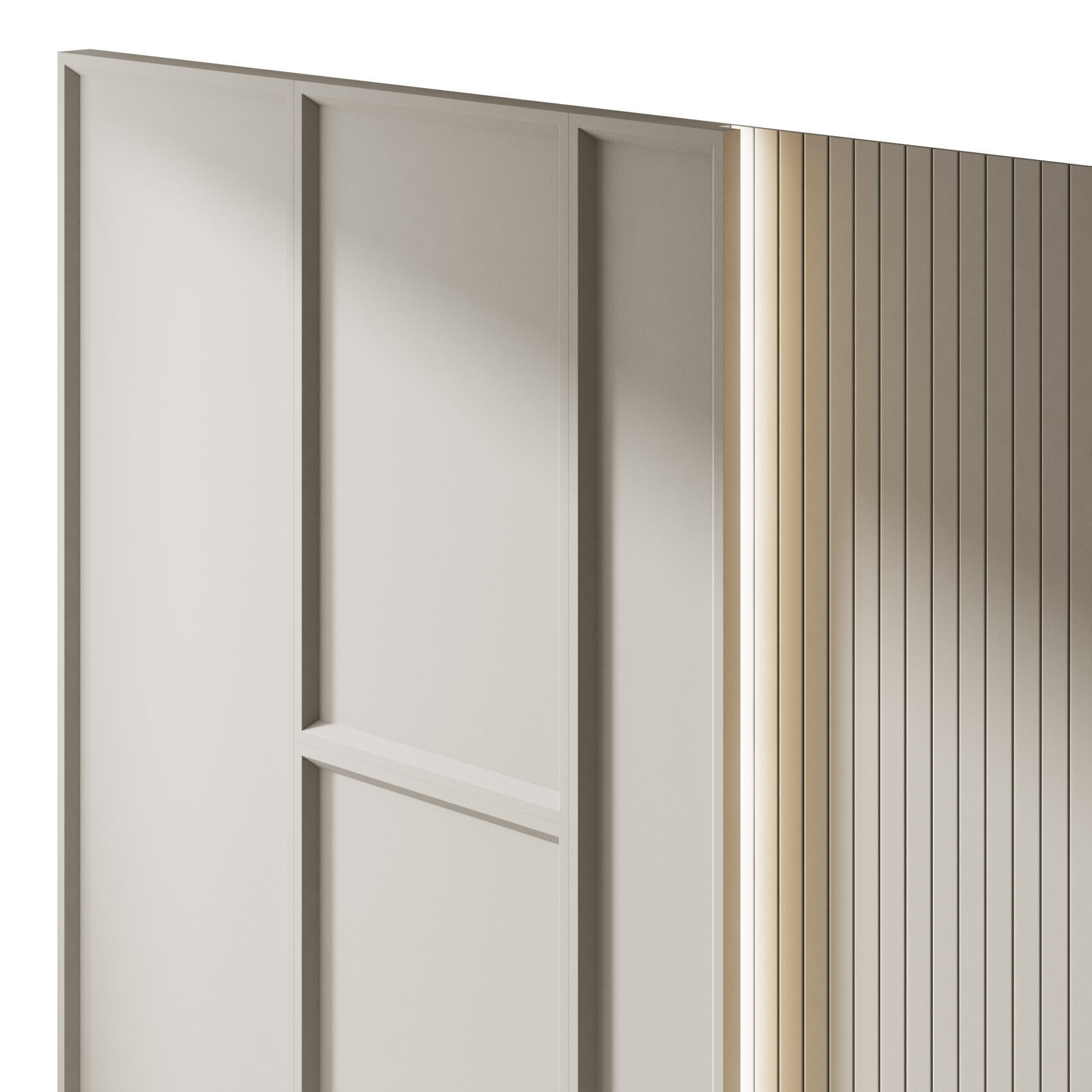 Decorative V35 Wall Panels 3D model_2