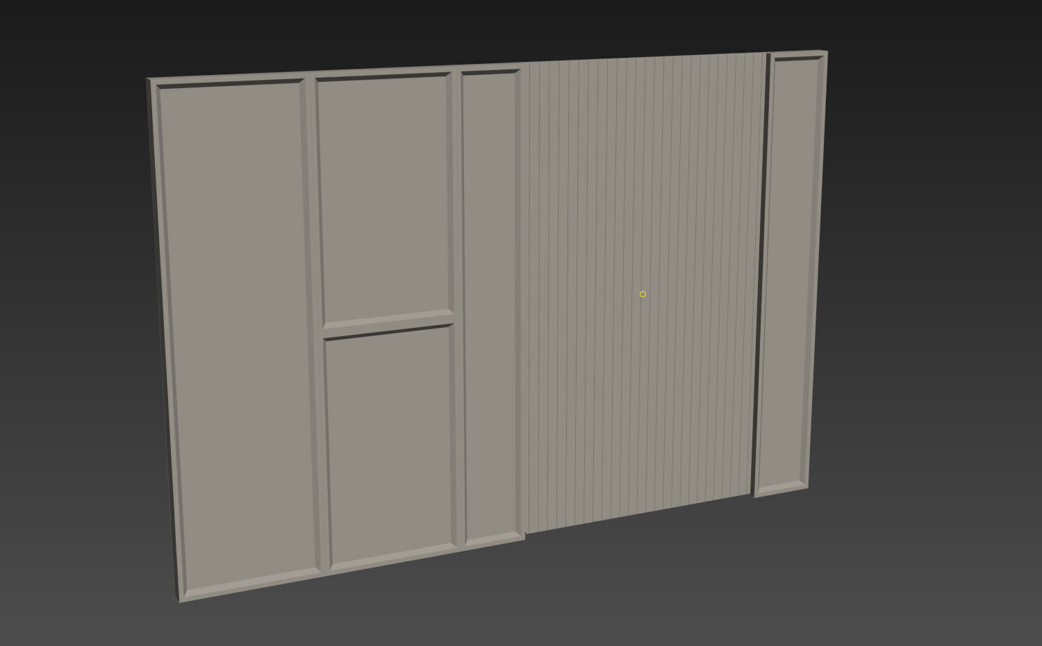 Decorative V35 Wall Panels 3D model_4