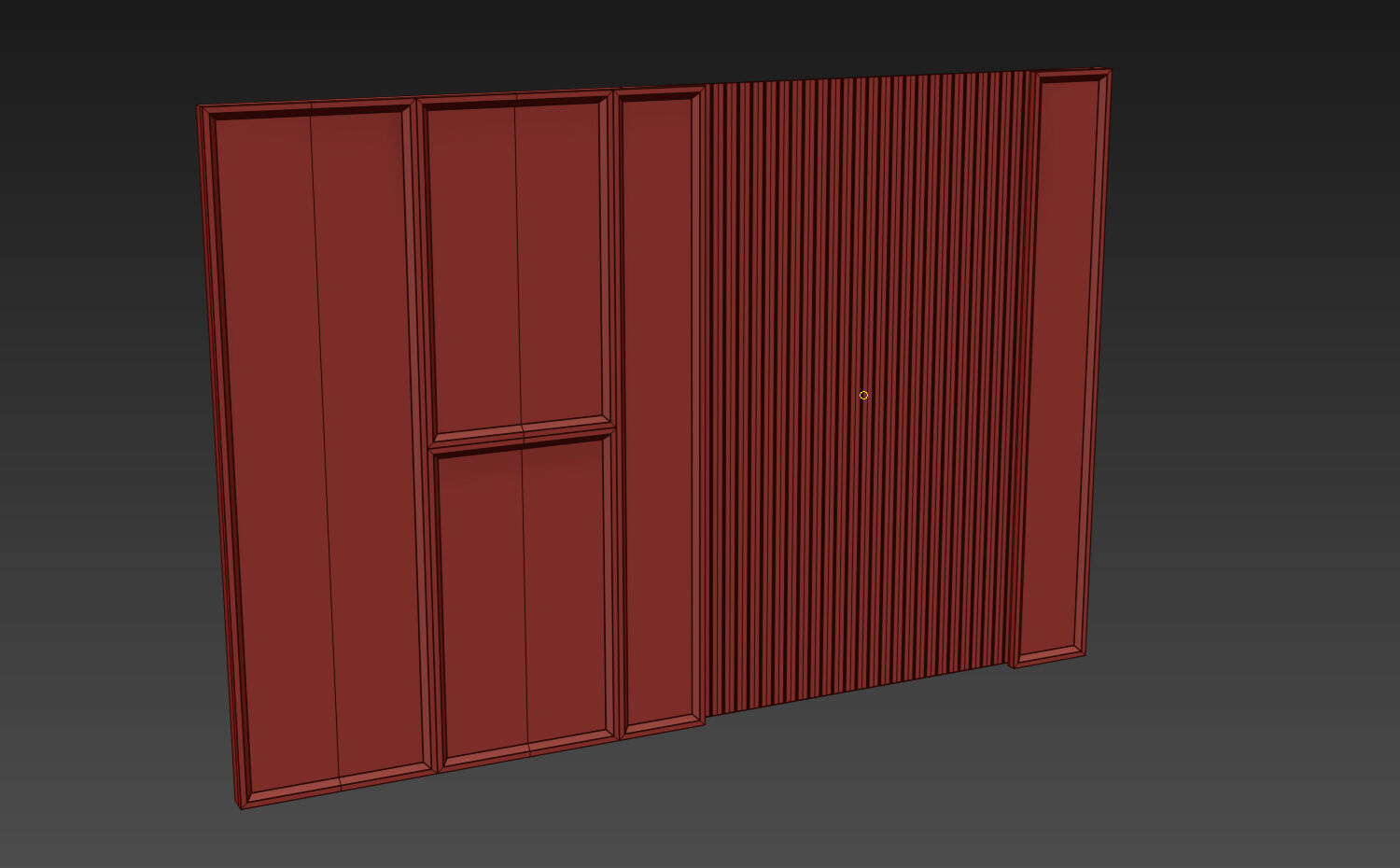 Decorative V35 Wall Panels 3D model_6