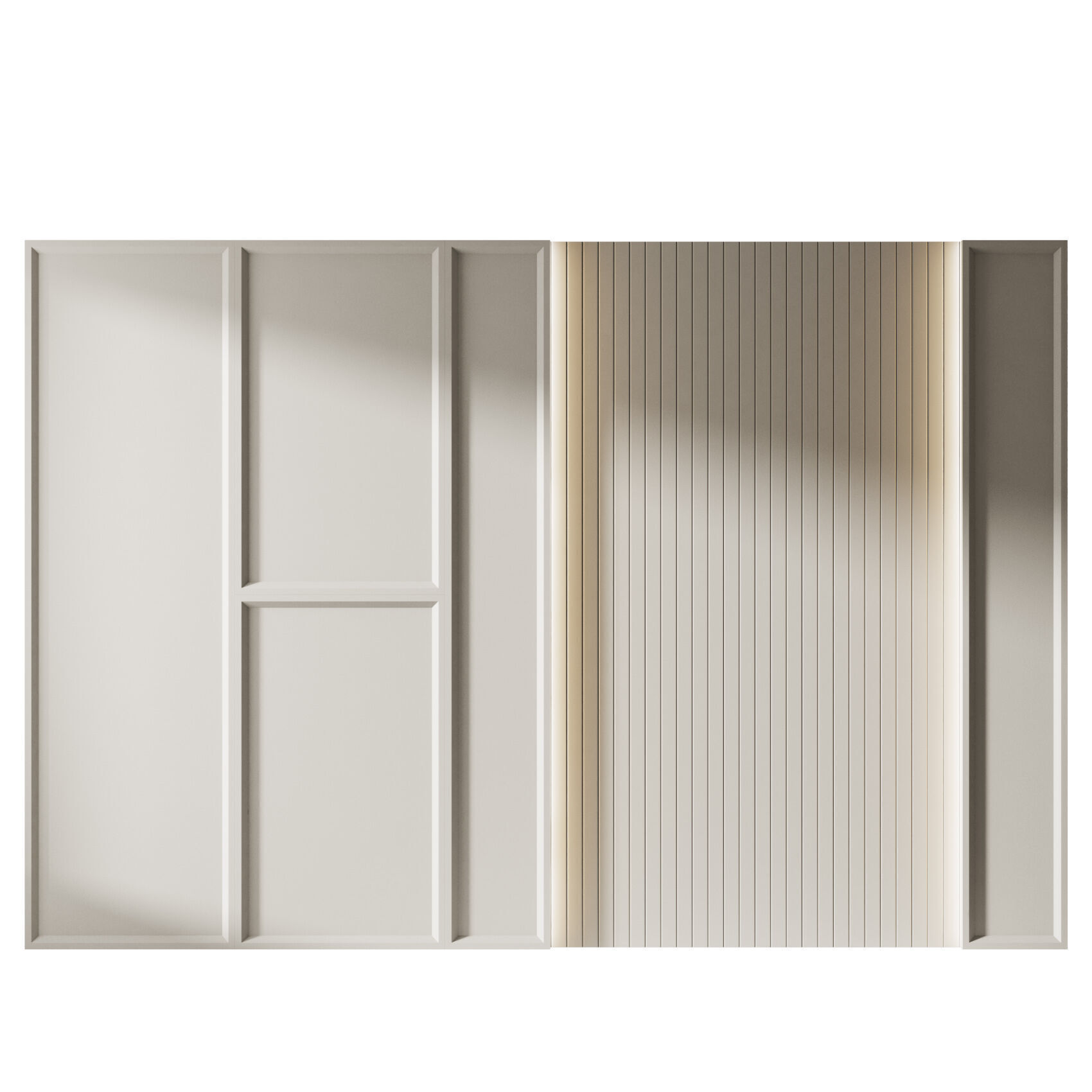 Decorative V35 Wall Panels 3D model_1