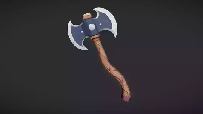 double-headed axe