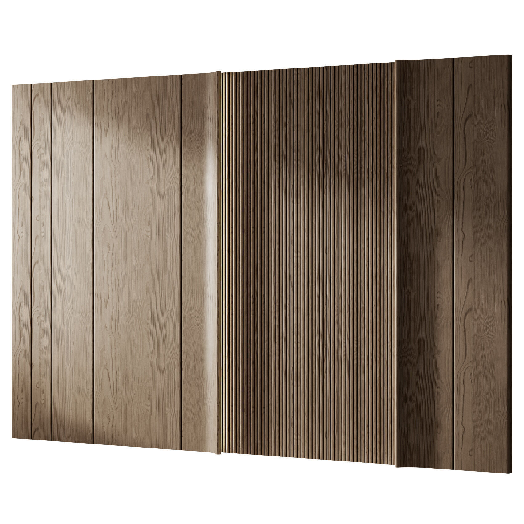 Decorative V36 Wall Panels 3D model_1