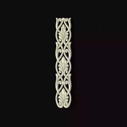 Central decor ornament for furniture