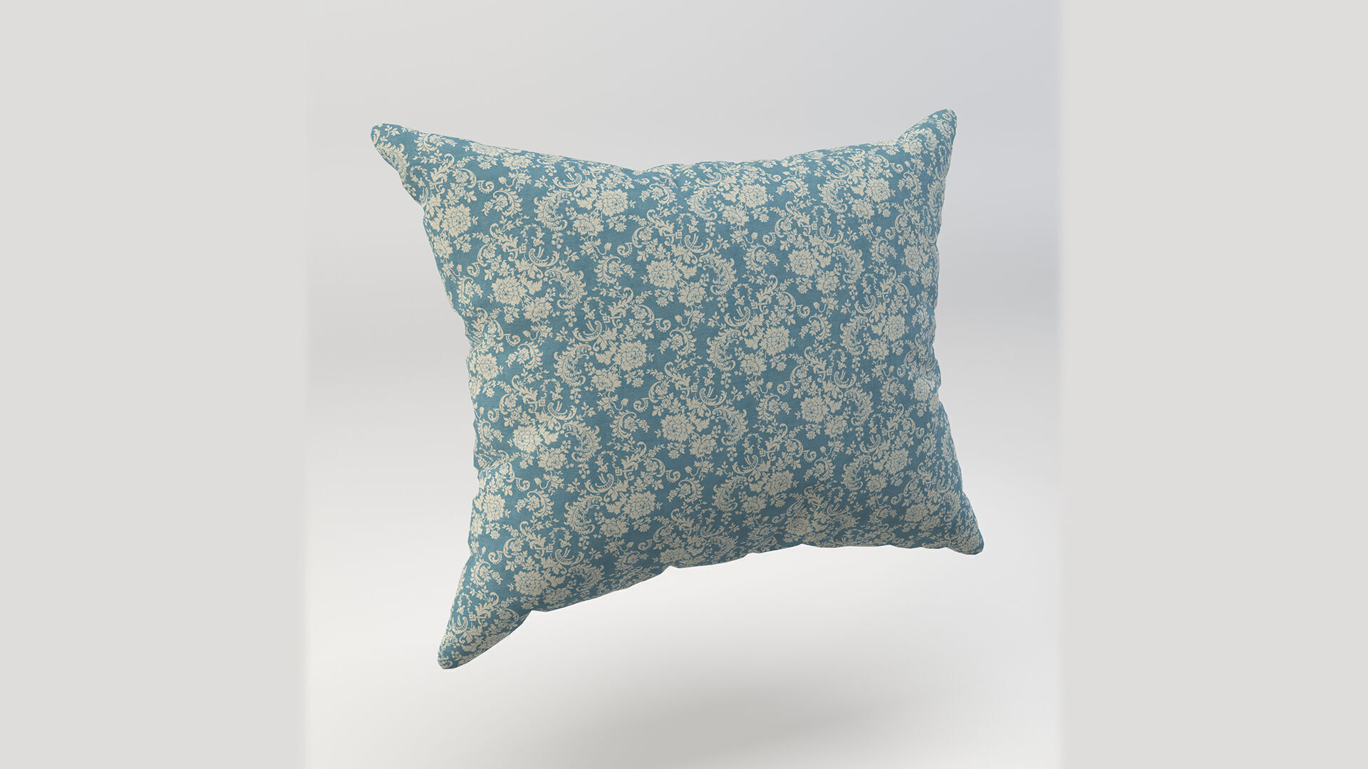 Modern Decorative Pillow Cushion Low-poly 3D model_4