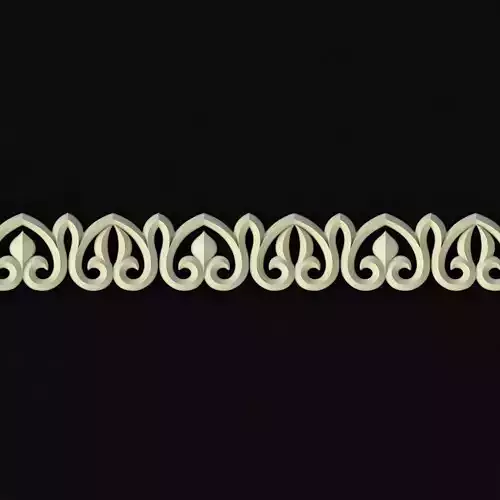 Central decor ornament for furniture