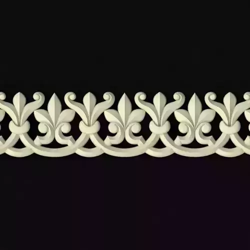 Central decor ornament for furniture