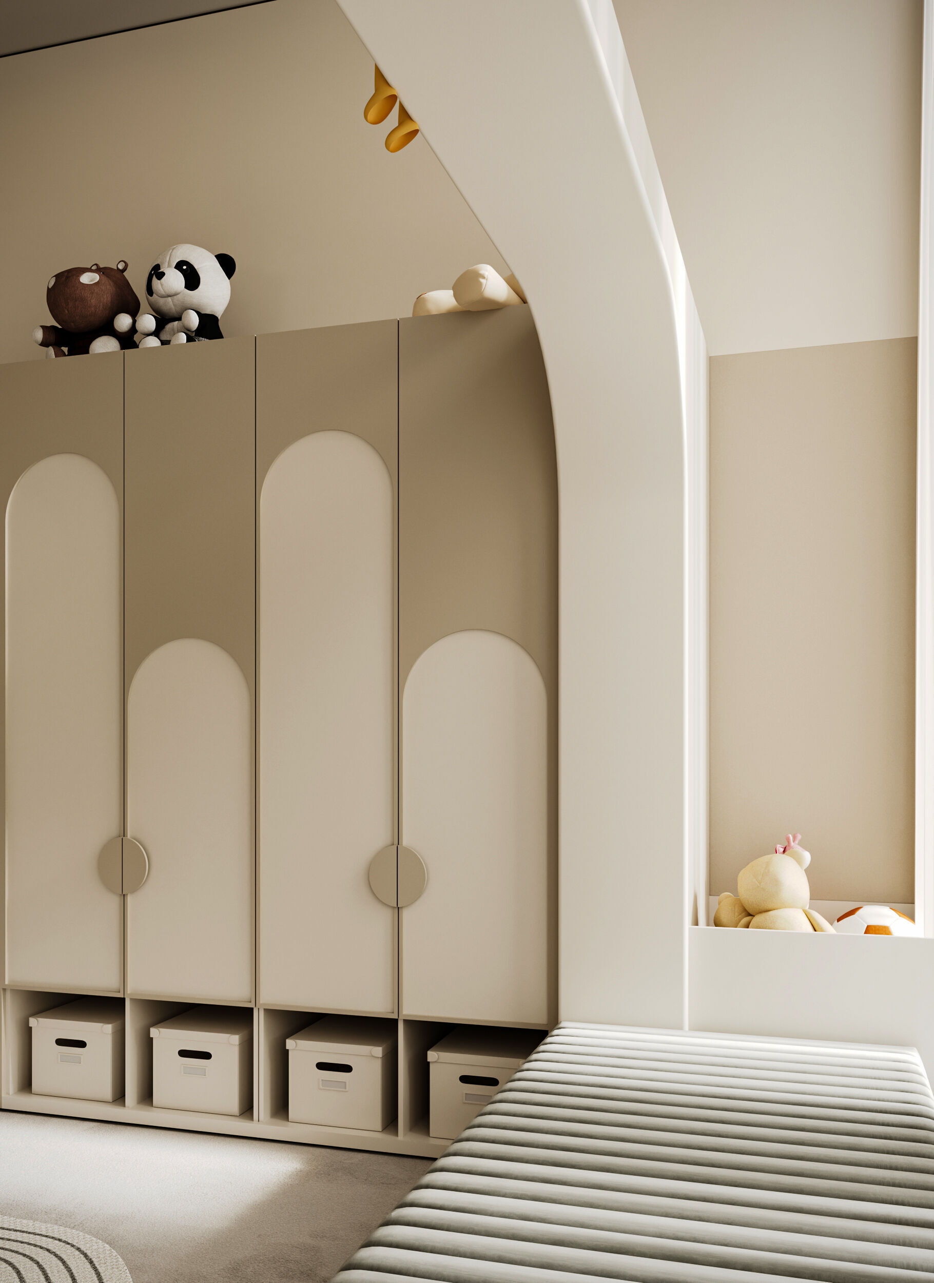 Kids Playing Room 3D model_4