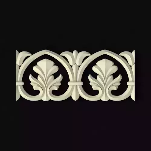 Central decor ornament for furniture