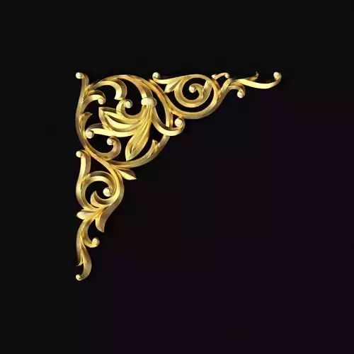 Central decor ornament for furniture