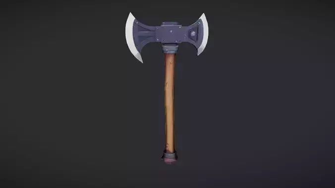 double-headed axe