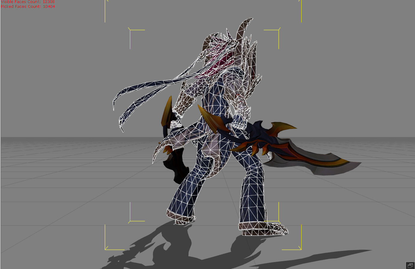 Martis Tyrant Low-poly 3D model_9