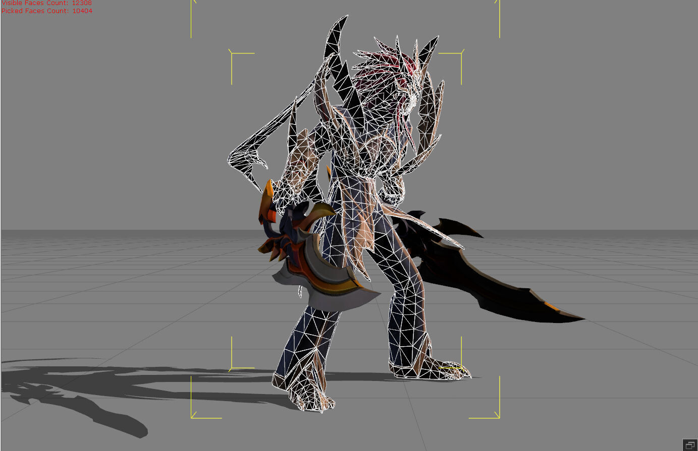 Martis Tyrant Low-poly 3D model_6