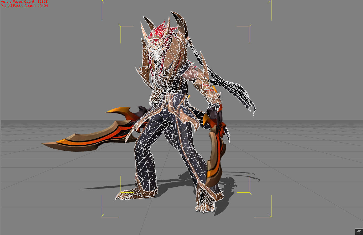 Martis Tyrant Low-poly 3D model_5