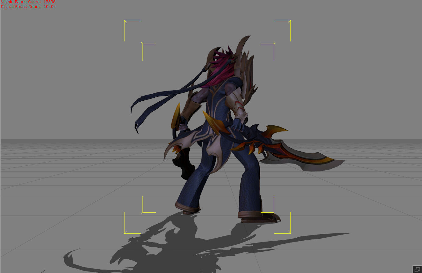 Martis Tyrant Low-poly 3D model_4