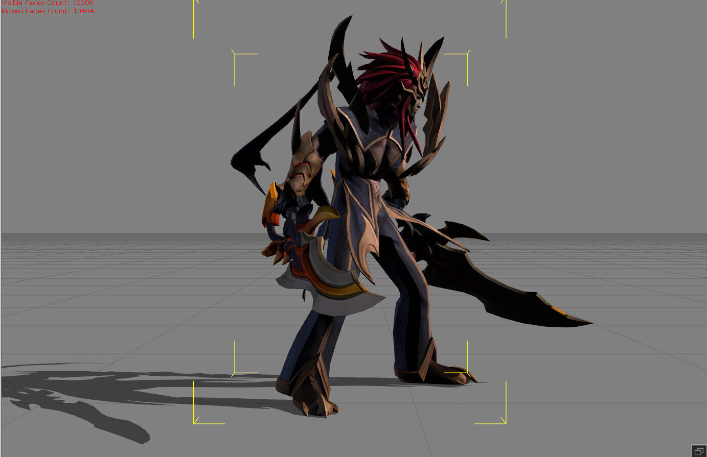 Martis Tyrant Low-poly 3D model_2