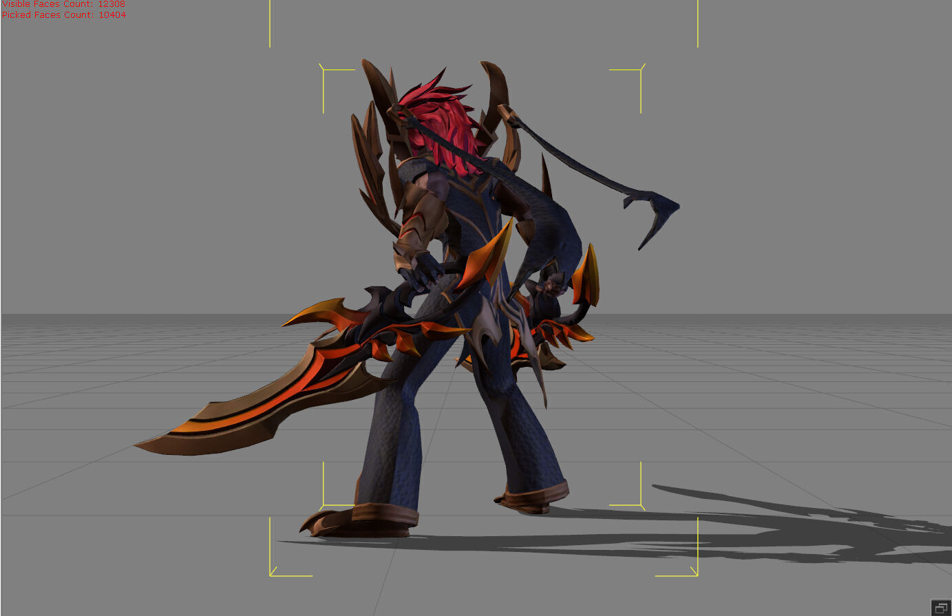 Martis Tyrant Low-poly 3D model_3