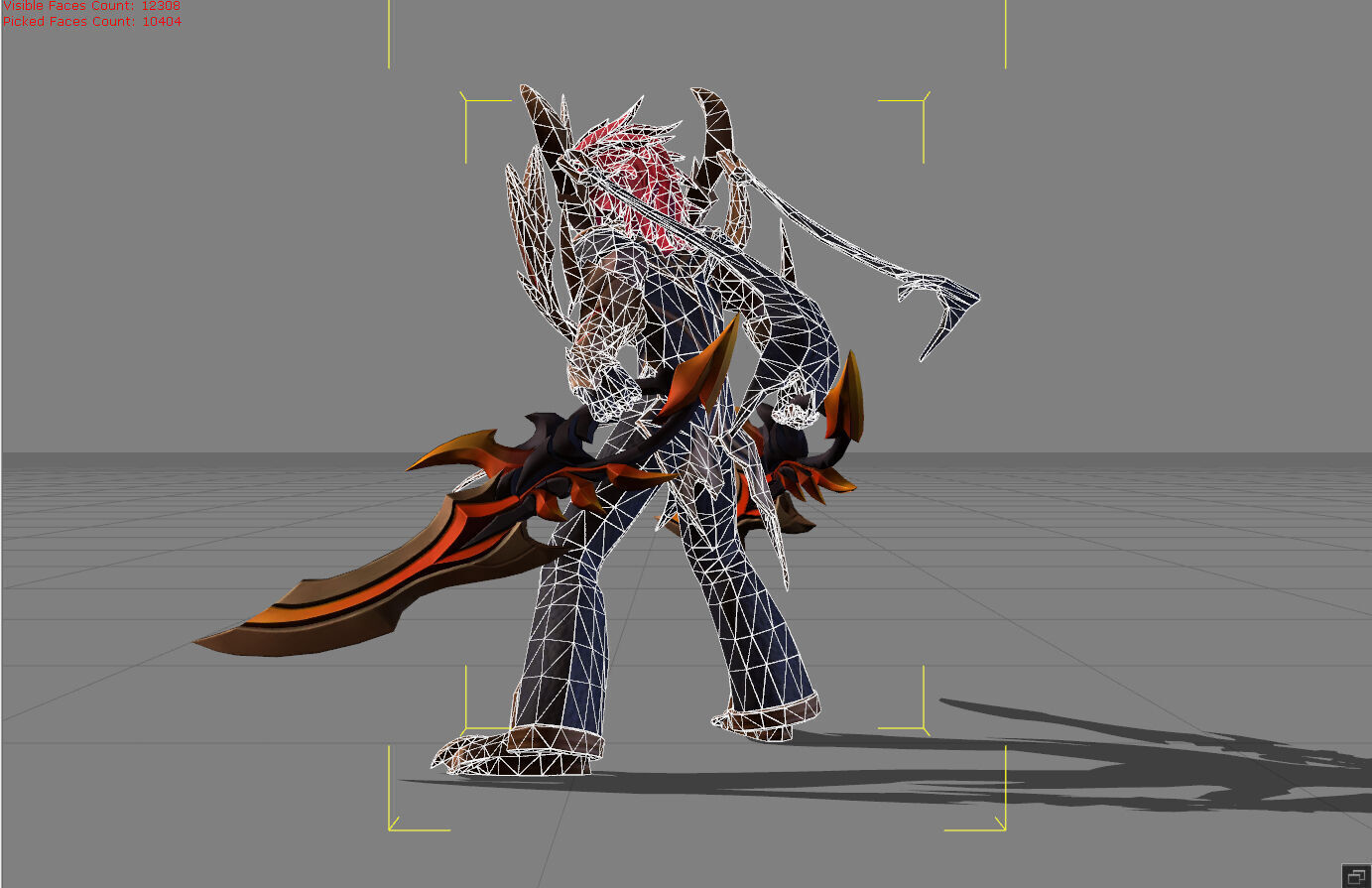 Martis Tyrant Low-poly 3D model_7