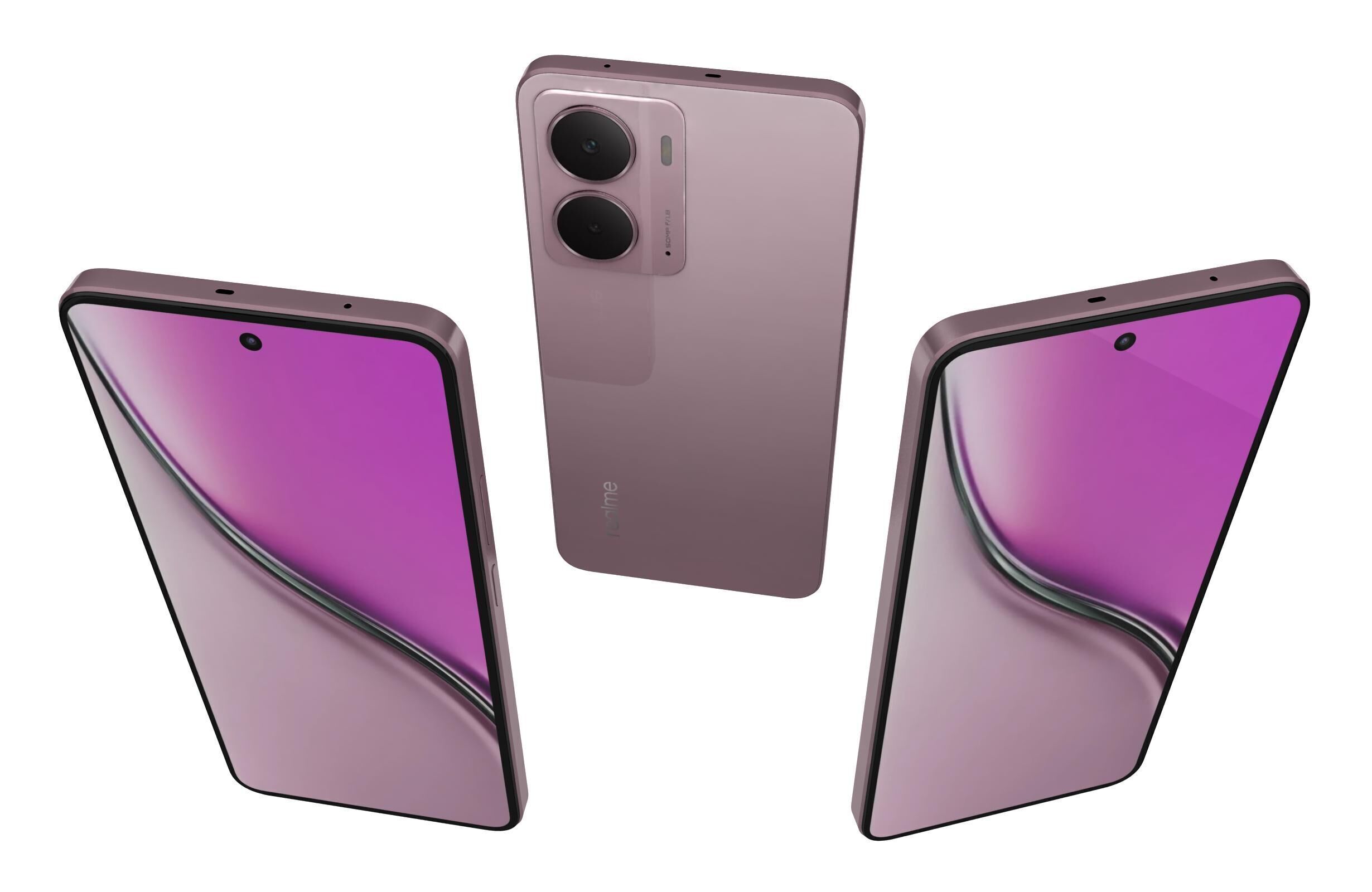 Realme P3 5G All Colors 3D model_13