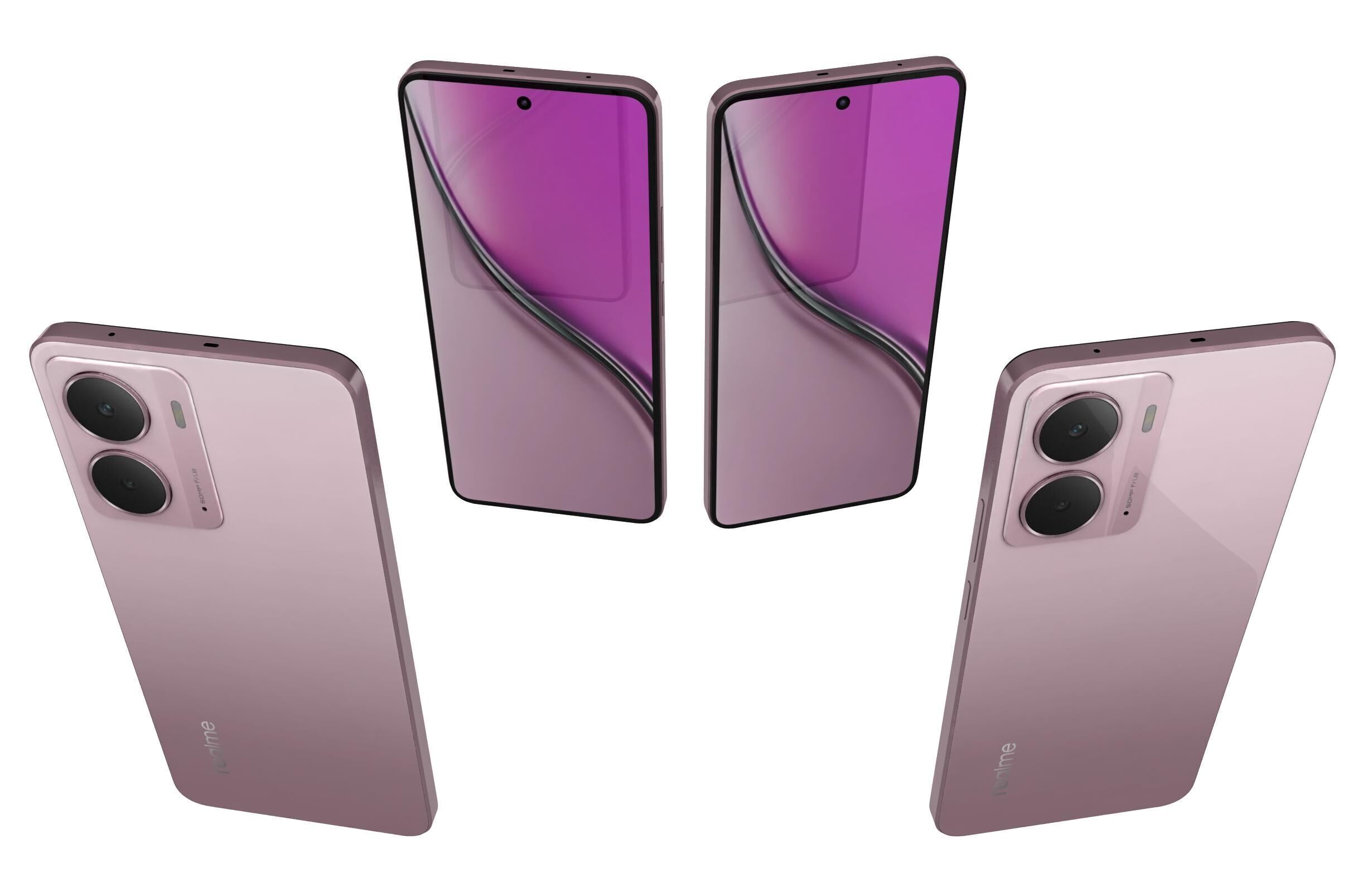 Realme P3 5G All Colors 3D model_15