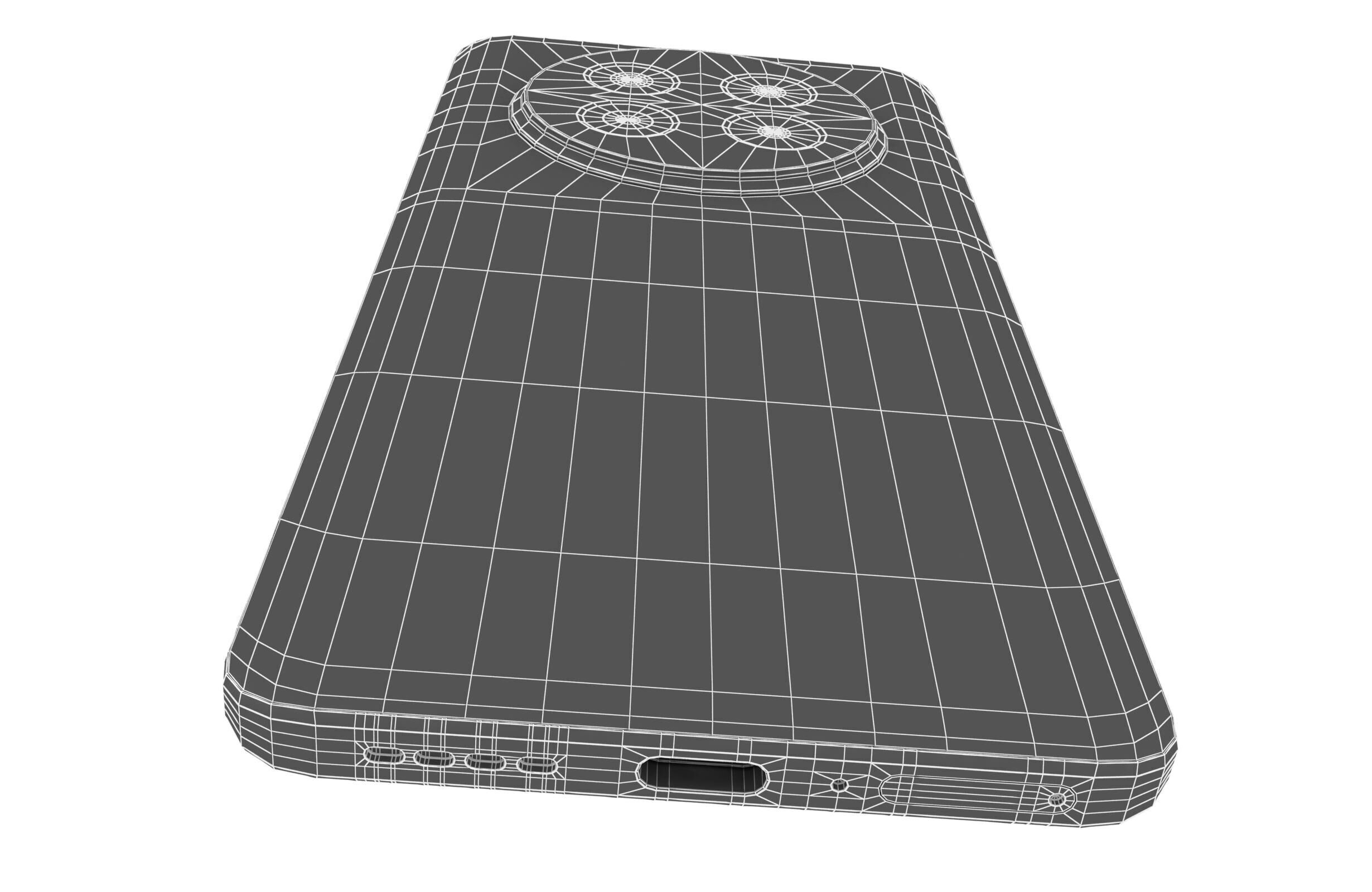 Realme 14 Pro Lite 5G Gold And Violet 3D model_16