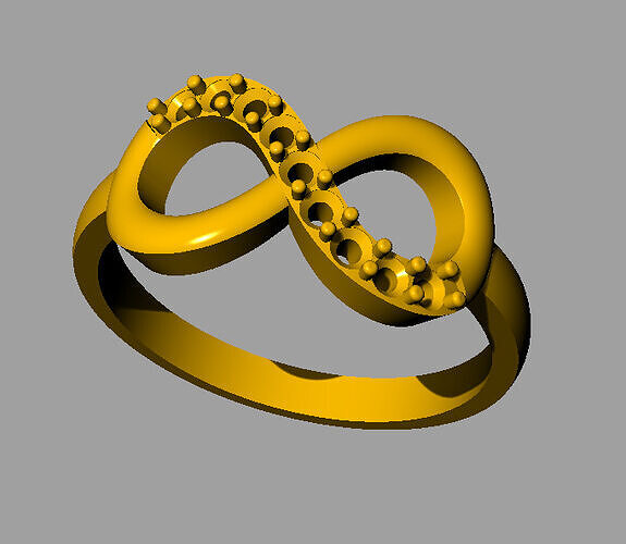 gold ring design Free 3D print model