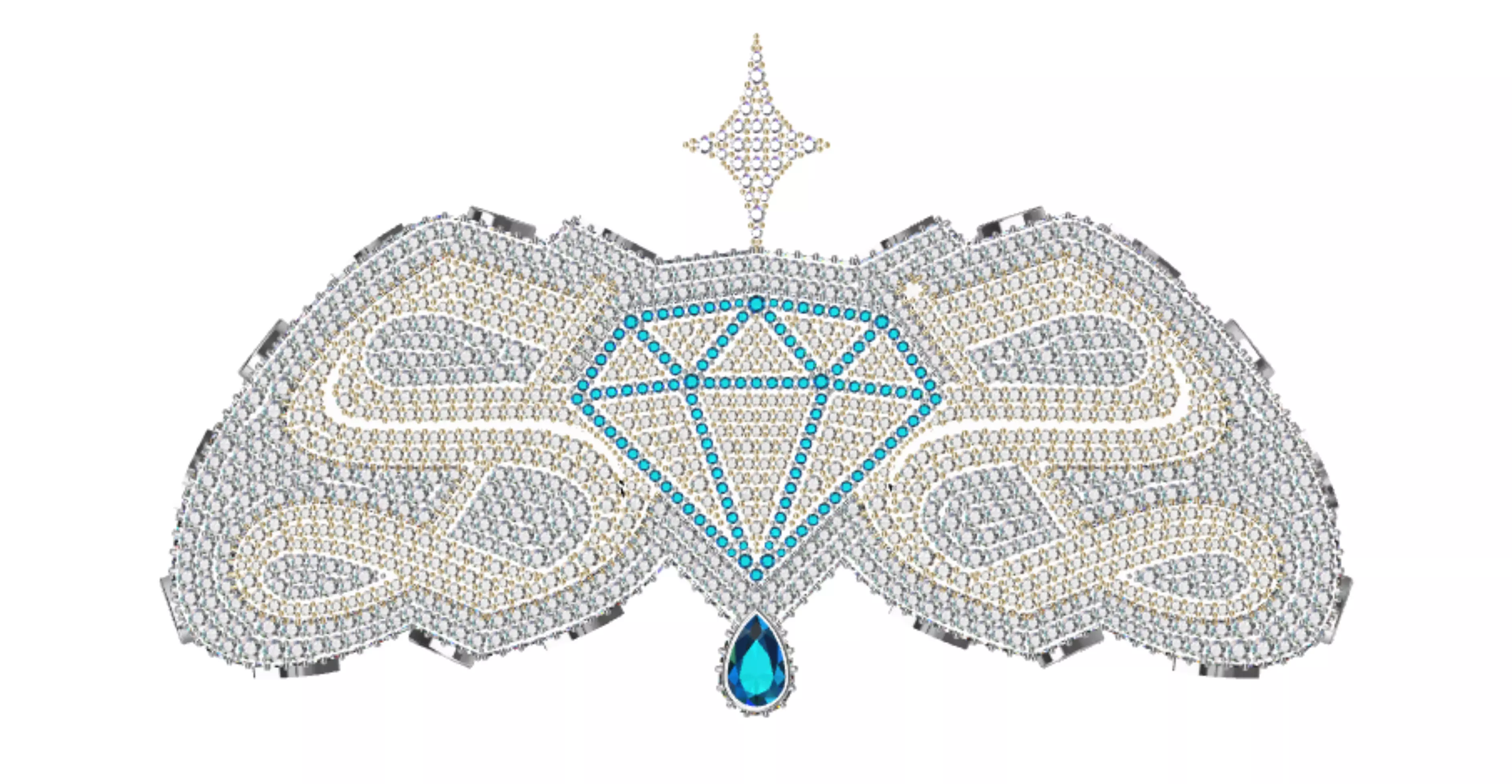 hiphop diamond 3D print model