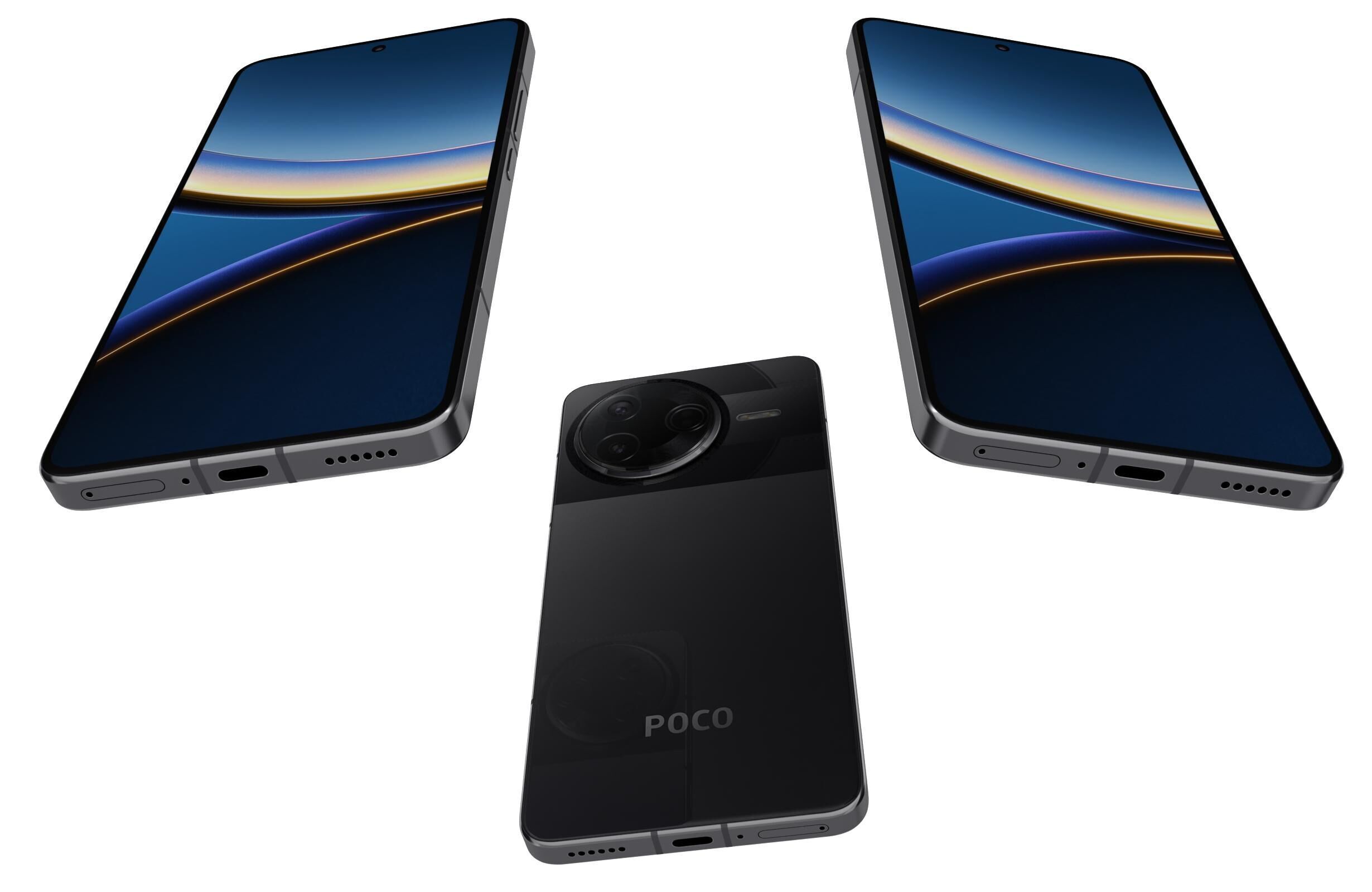 Xiaomi Poco F7 Pro Black 3D model | CGTrader