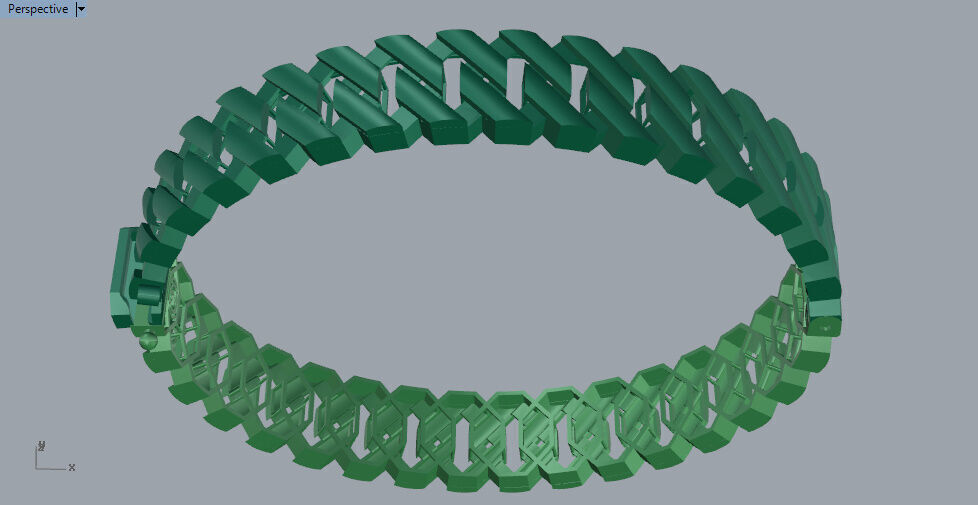 bracelets cartier-02 3D print model_2