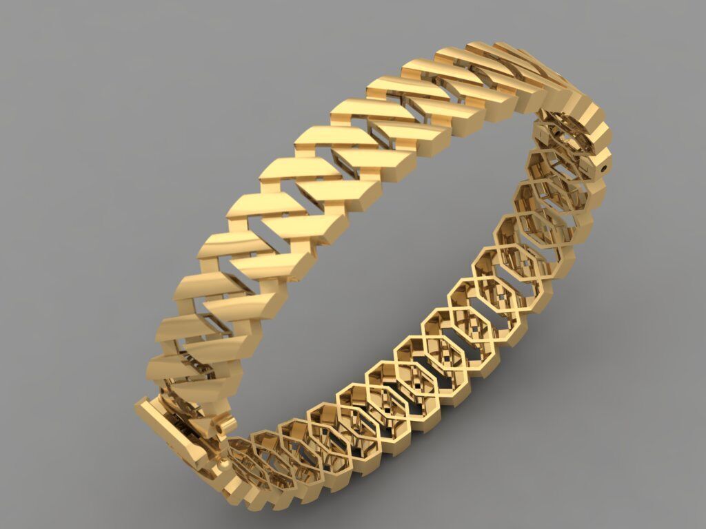 bracelets cartier-02 3D print model_1