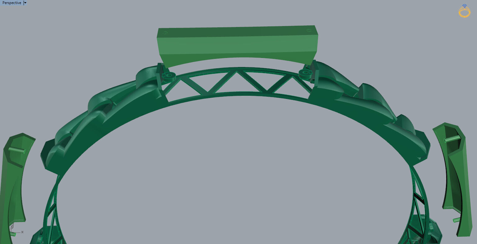 Bangle cartier-02 3D print model_7