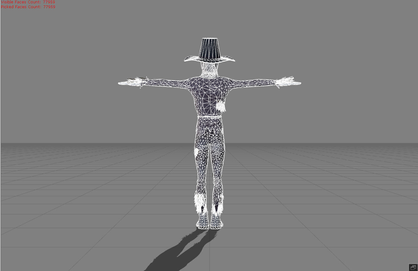 Straw Man SUPER MODEL 3D model_7