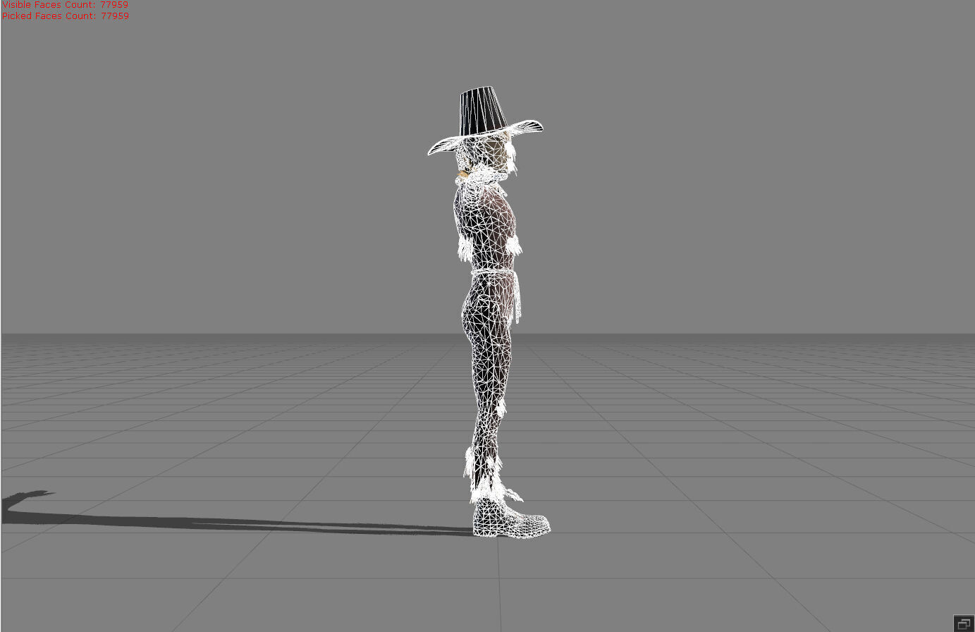 Straw Man SUPER MODEL 3D model_5
