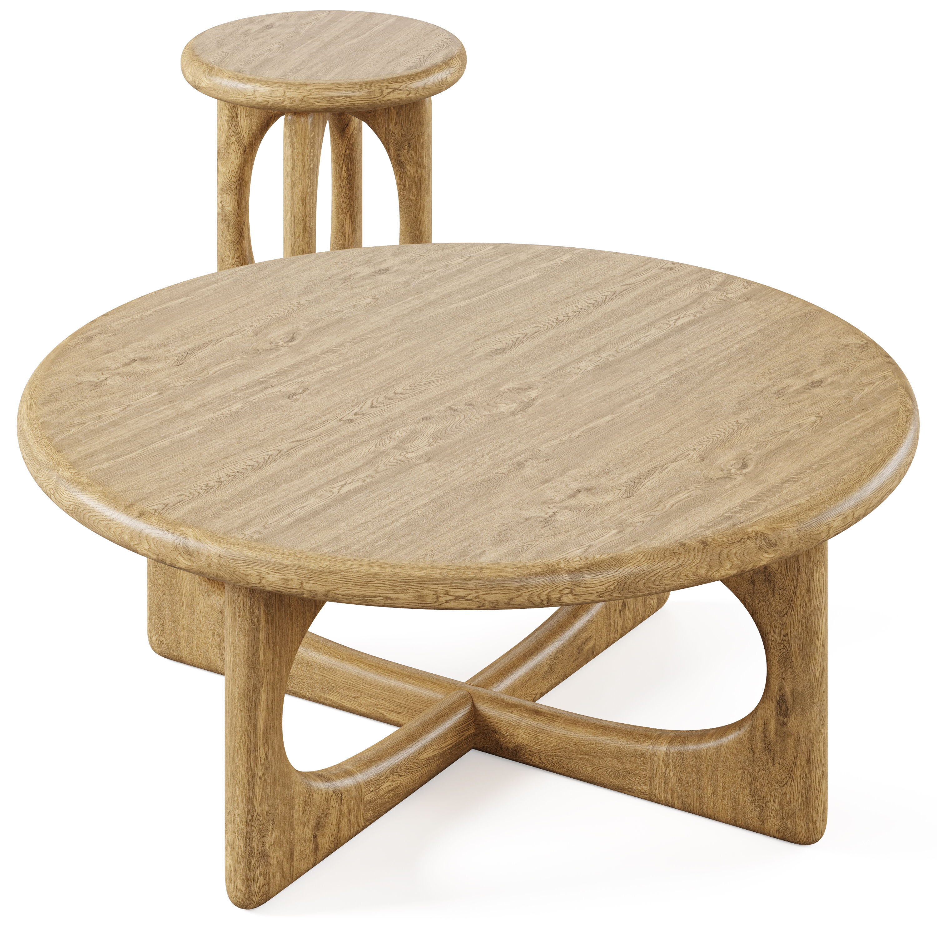 Eva Coffee Table by Burke decor 3D model_6