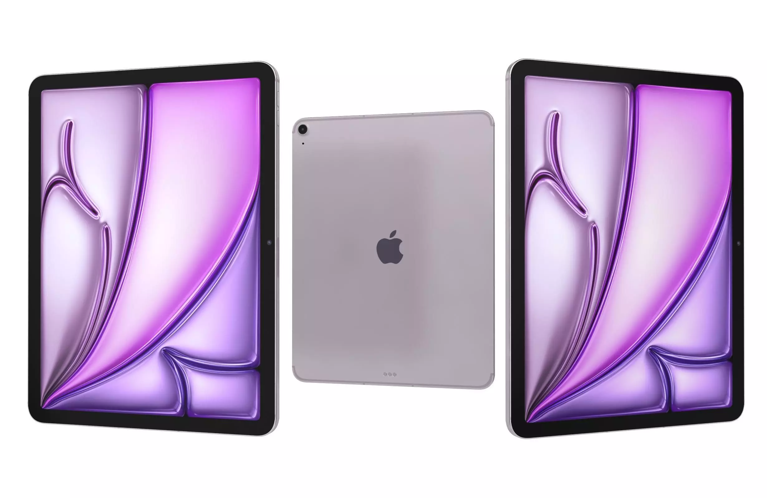Apple iPad Air M3 13-inch 2025 Purple 3D model | CGTrader