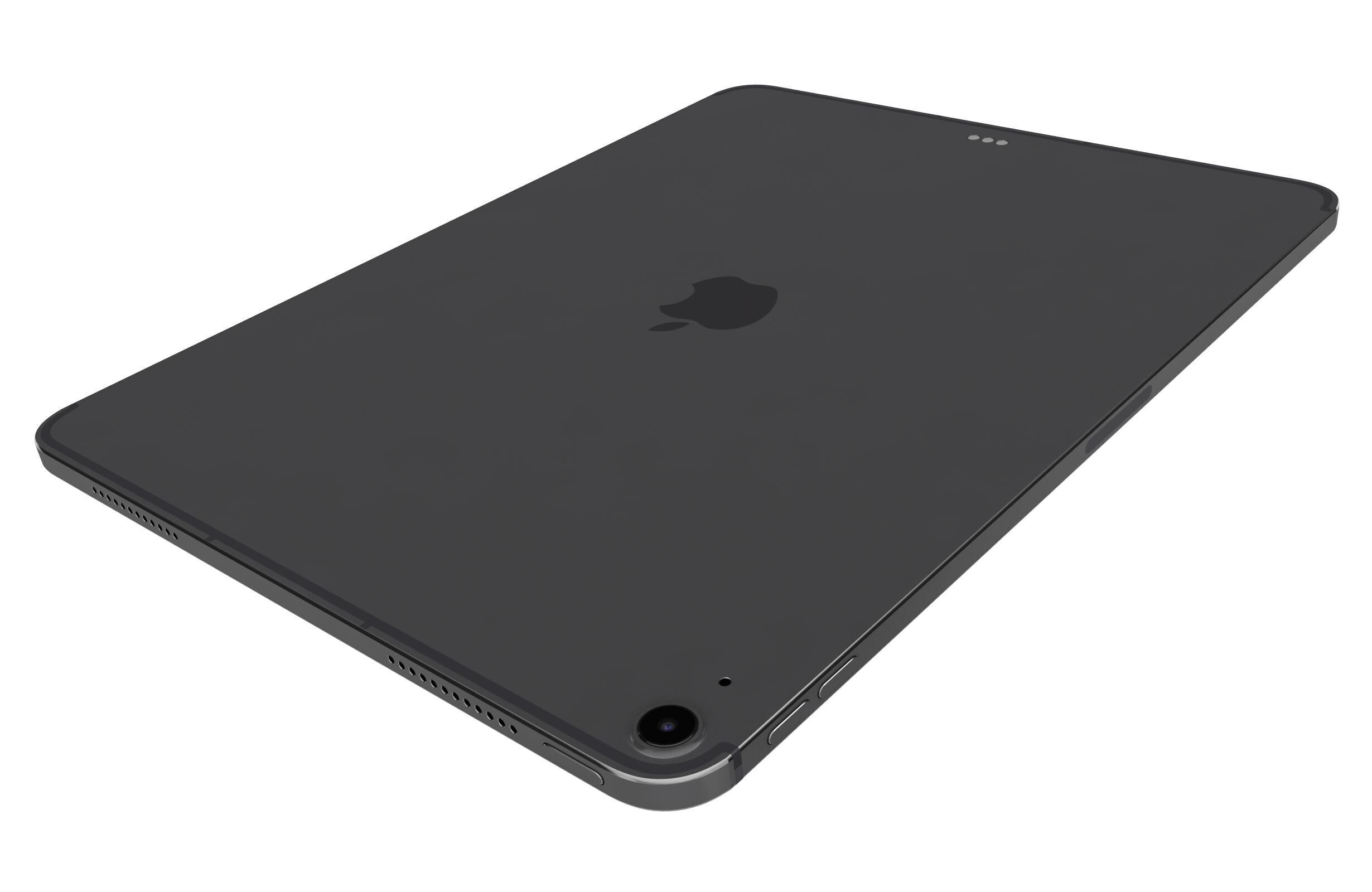 Apple iPad Air M3 13-inch 2025 Space Gray 3D model_15