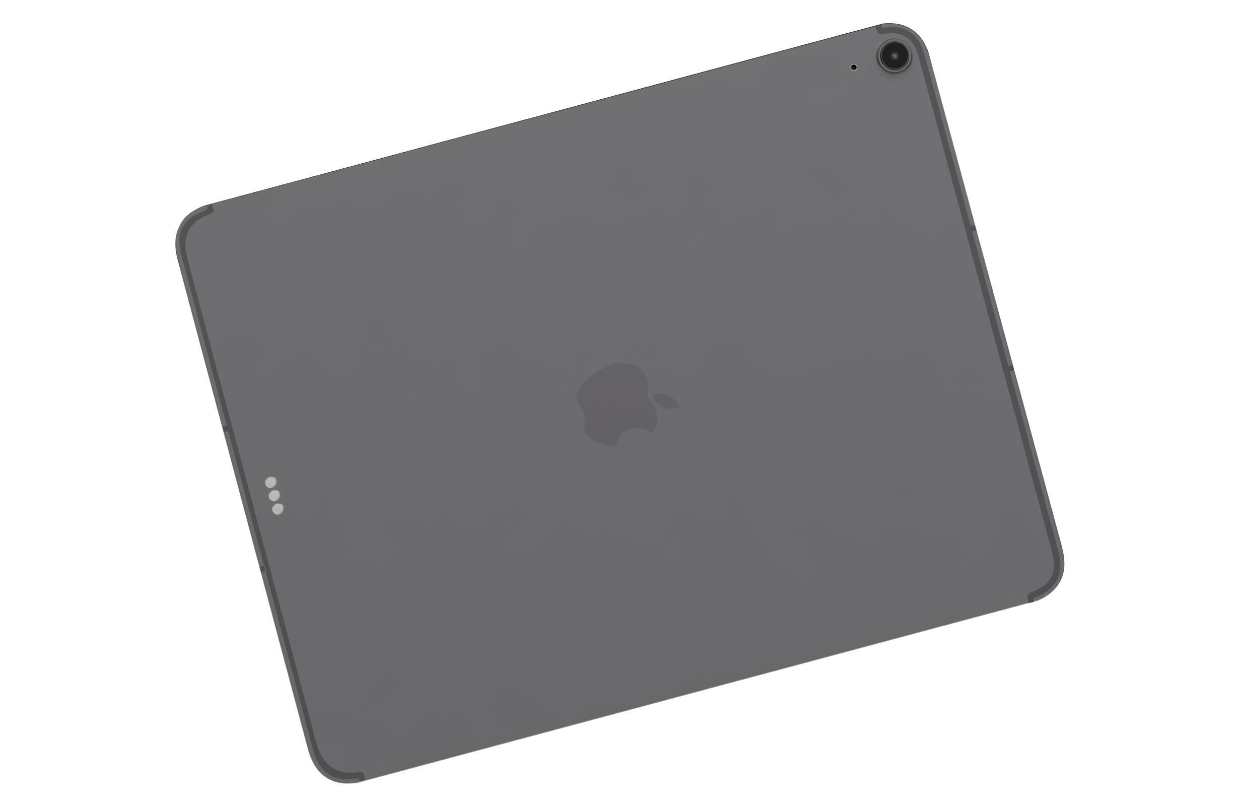 Apple iPad Air M3 13-inch 2025 Space Gray 3D model_11