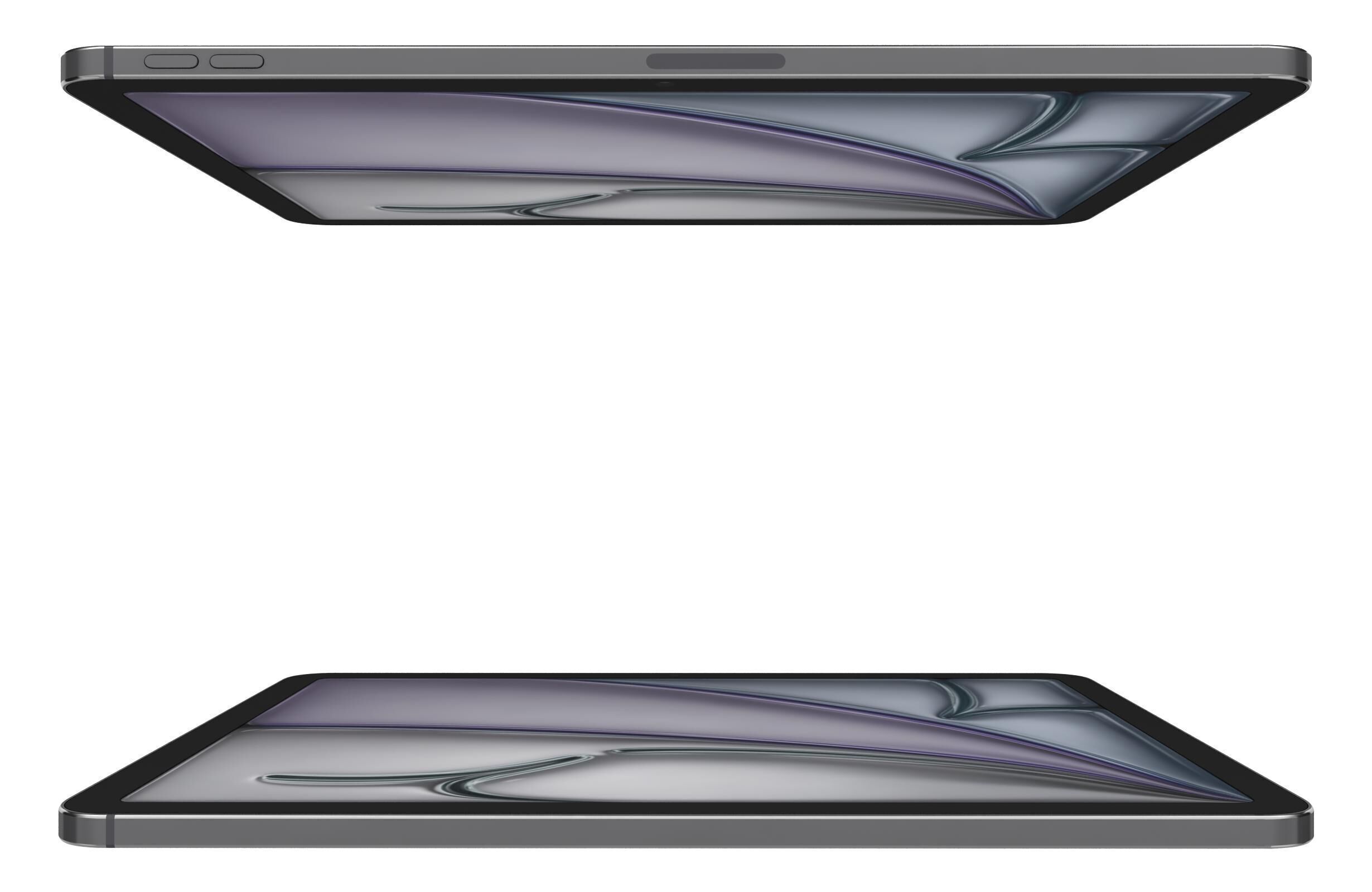 Apple iPad Air M3 13-inch 2025 Space Gray 3D model_9