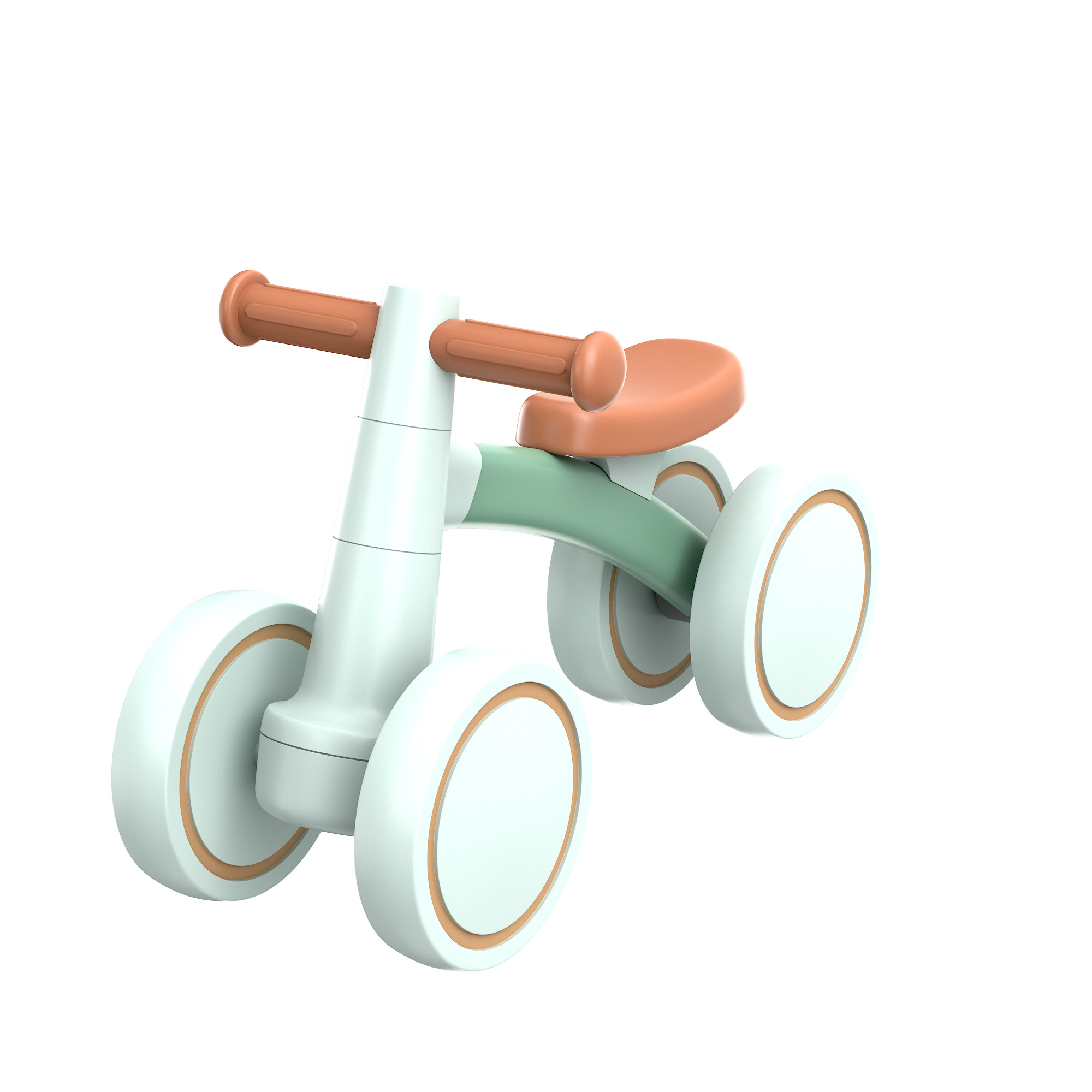 Baby Balance Bike 3D model_41