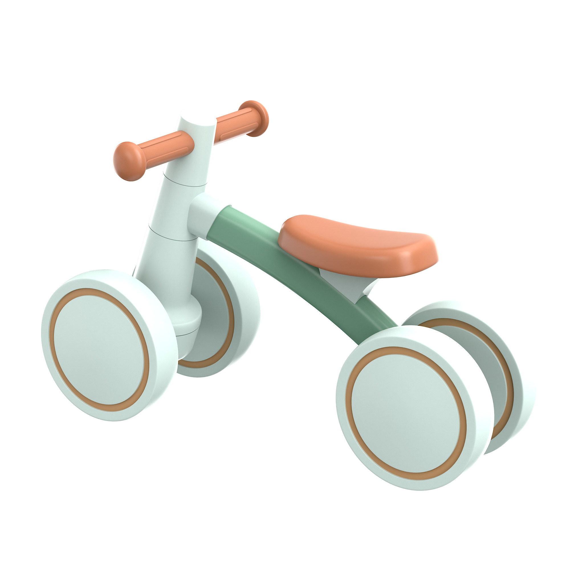 Baby Balance Bike 3D model_17