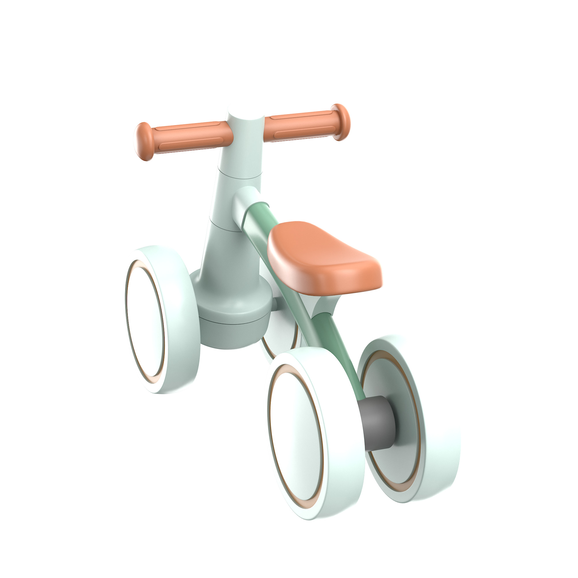 Baby Balance Bike 3D model_20