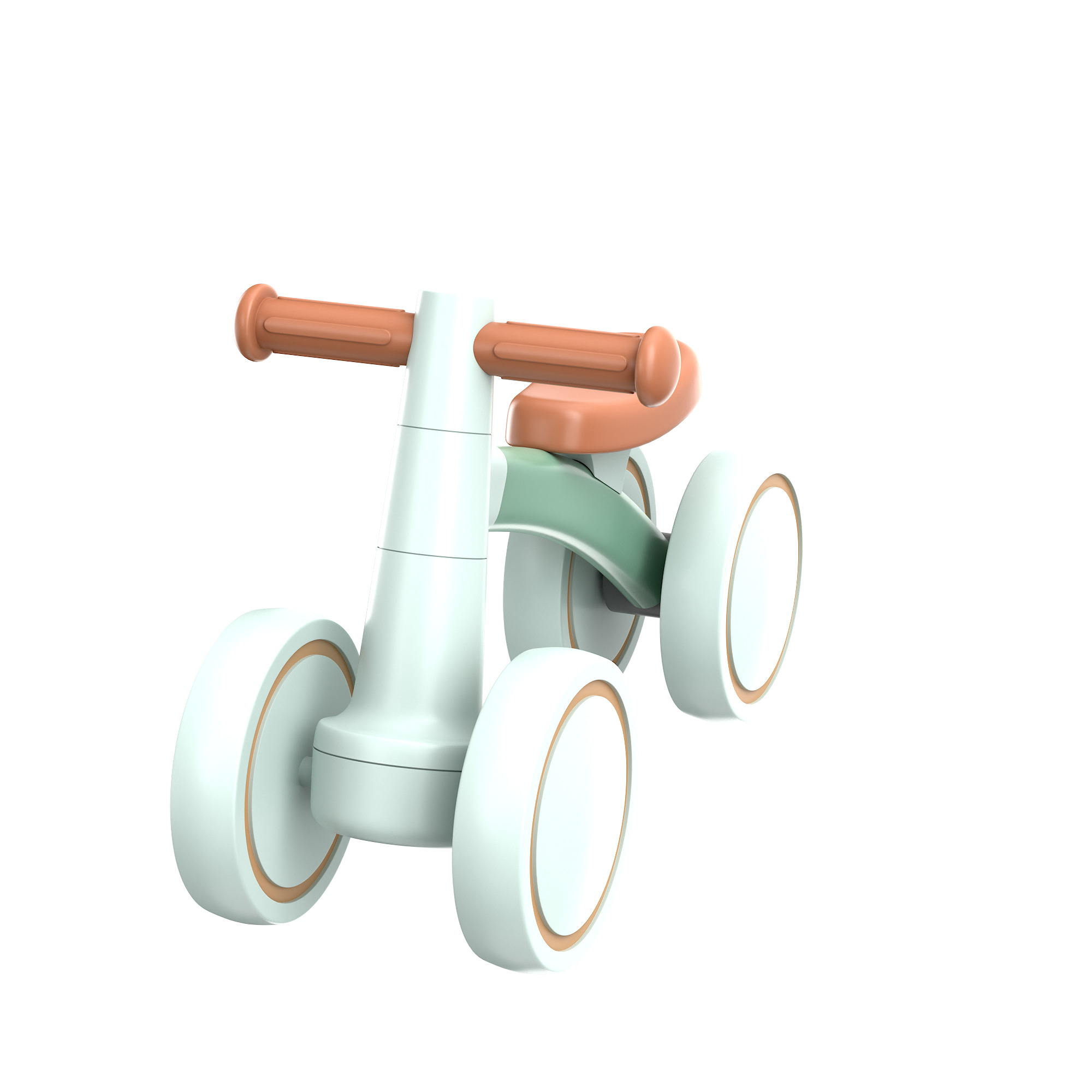 Baby Balance Bike 3D model_40