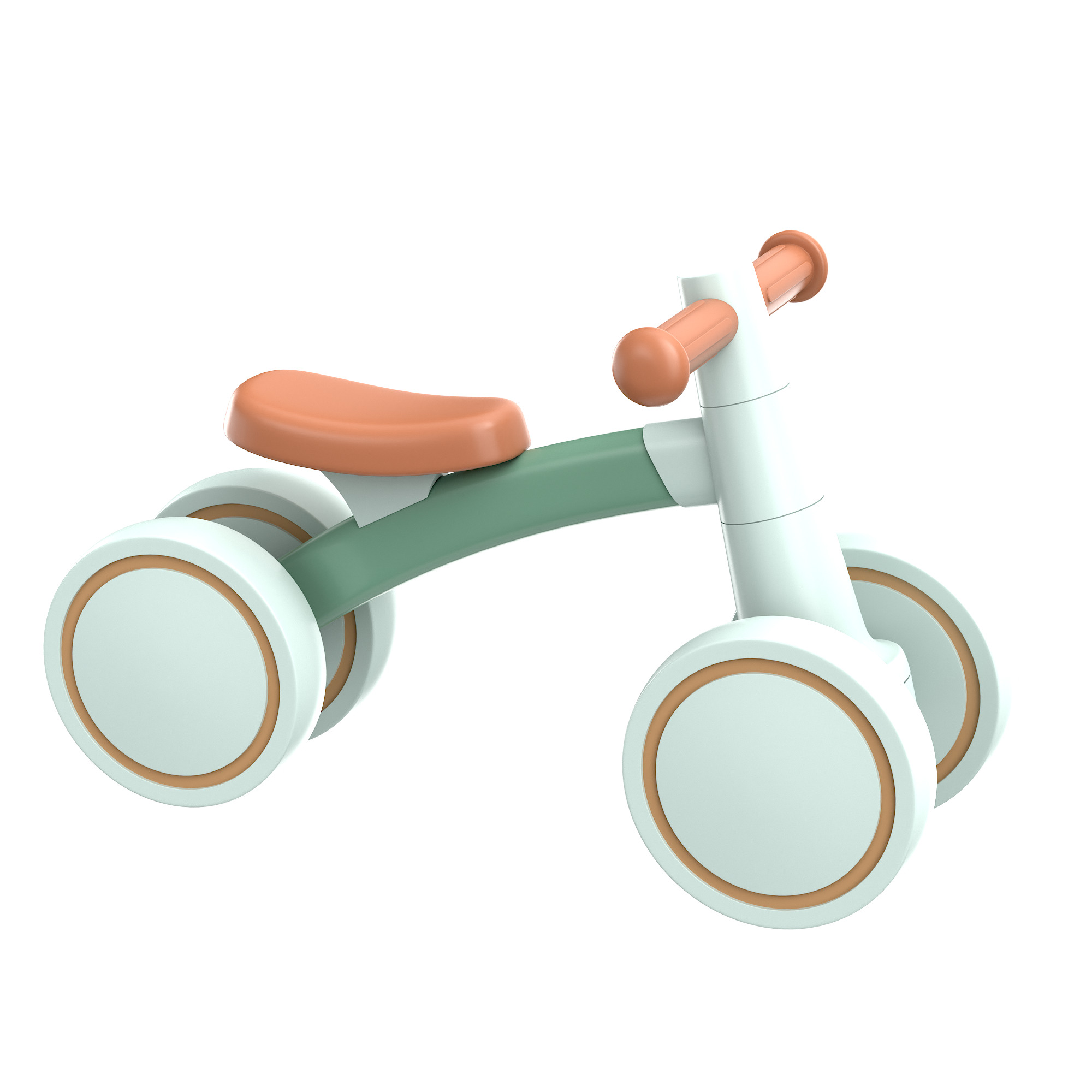 Baby Balance Bike 3D model_32