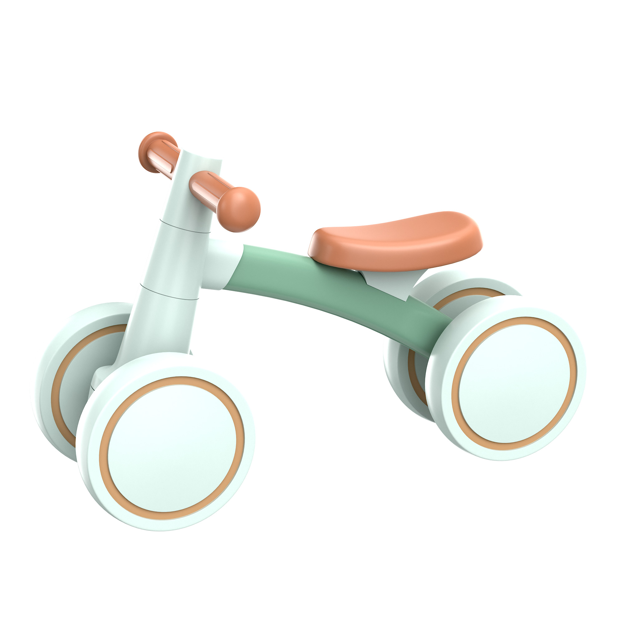 Baby Balance Bike 3D model_44