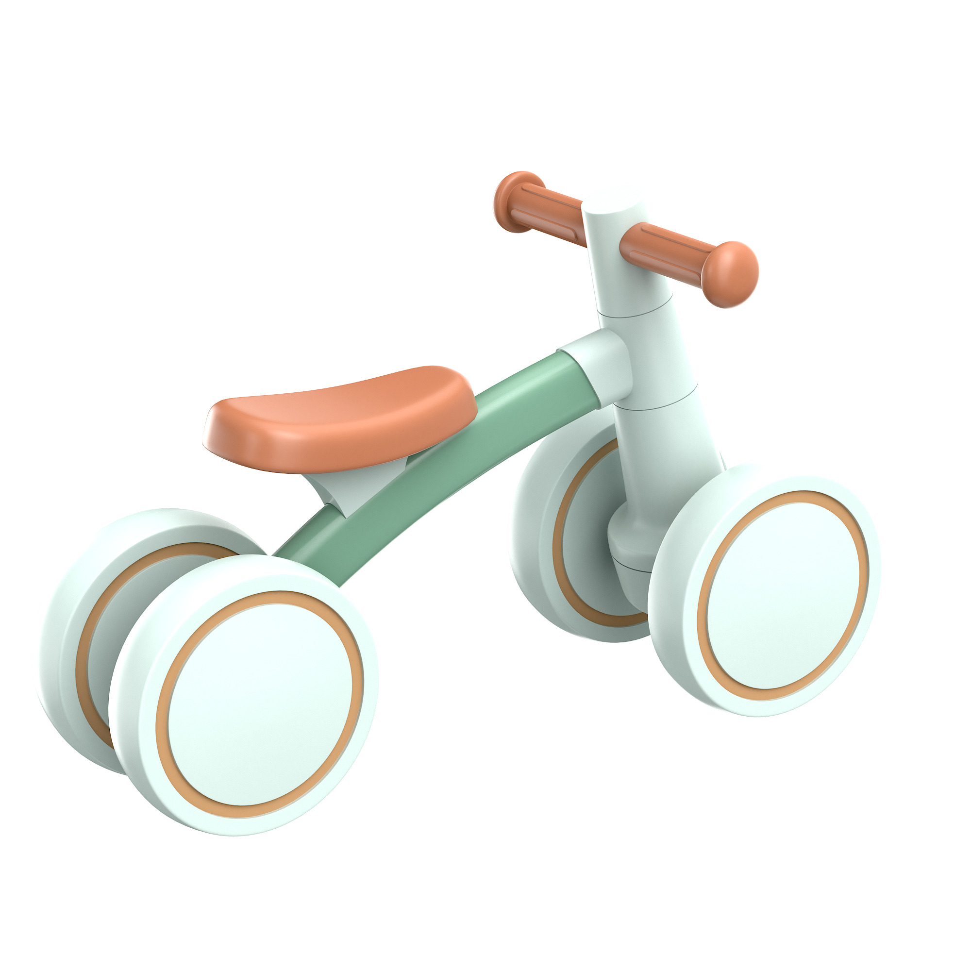 Baby Balance Bike 3D model_27