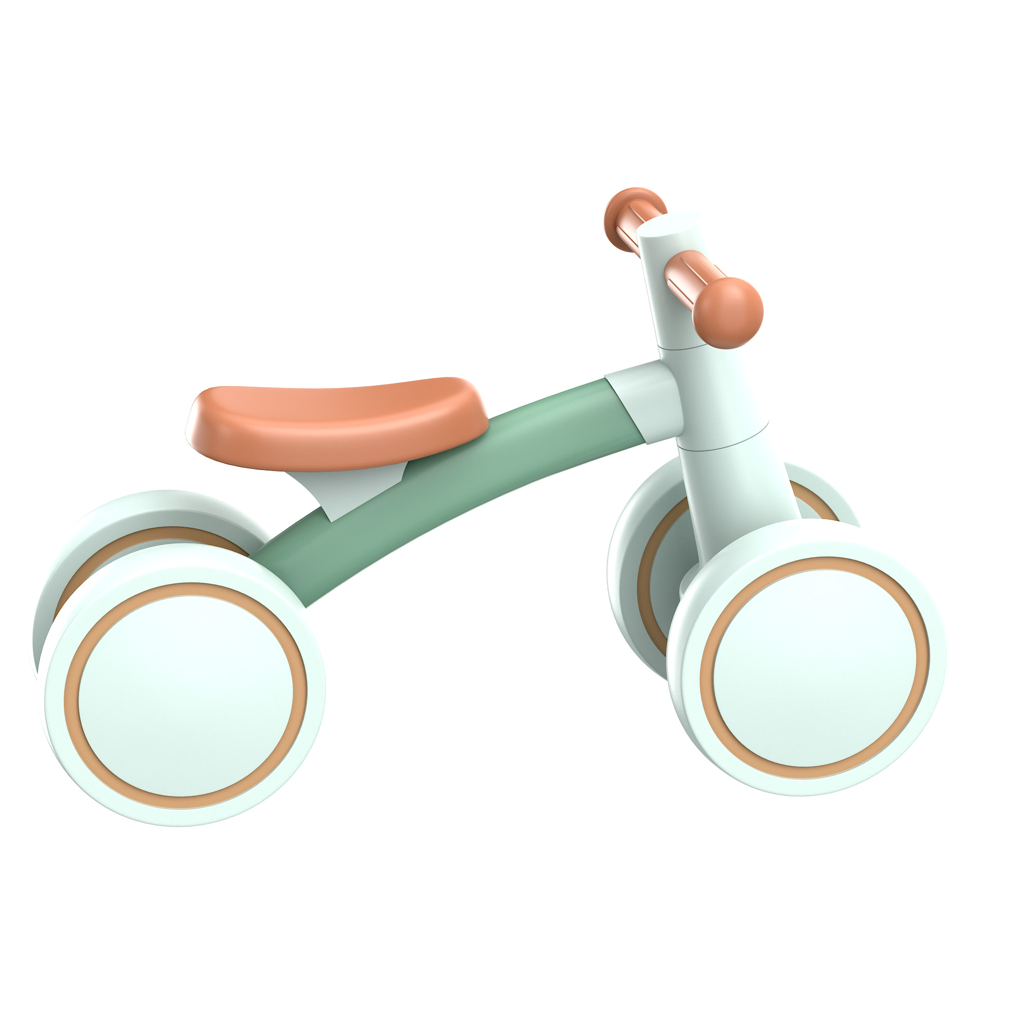 Baby Balance Bike 3D model_29